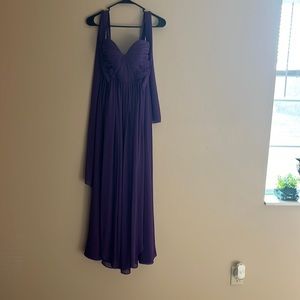Purple Maxi Dress Wedding or Prom